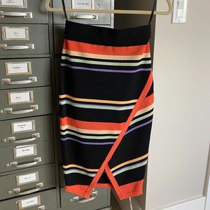 Ted Baker knit striped skirt